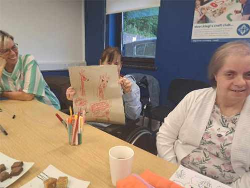 A photo of our Ategi Craft Club