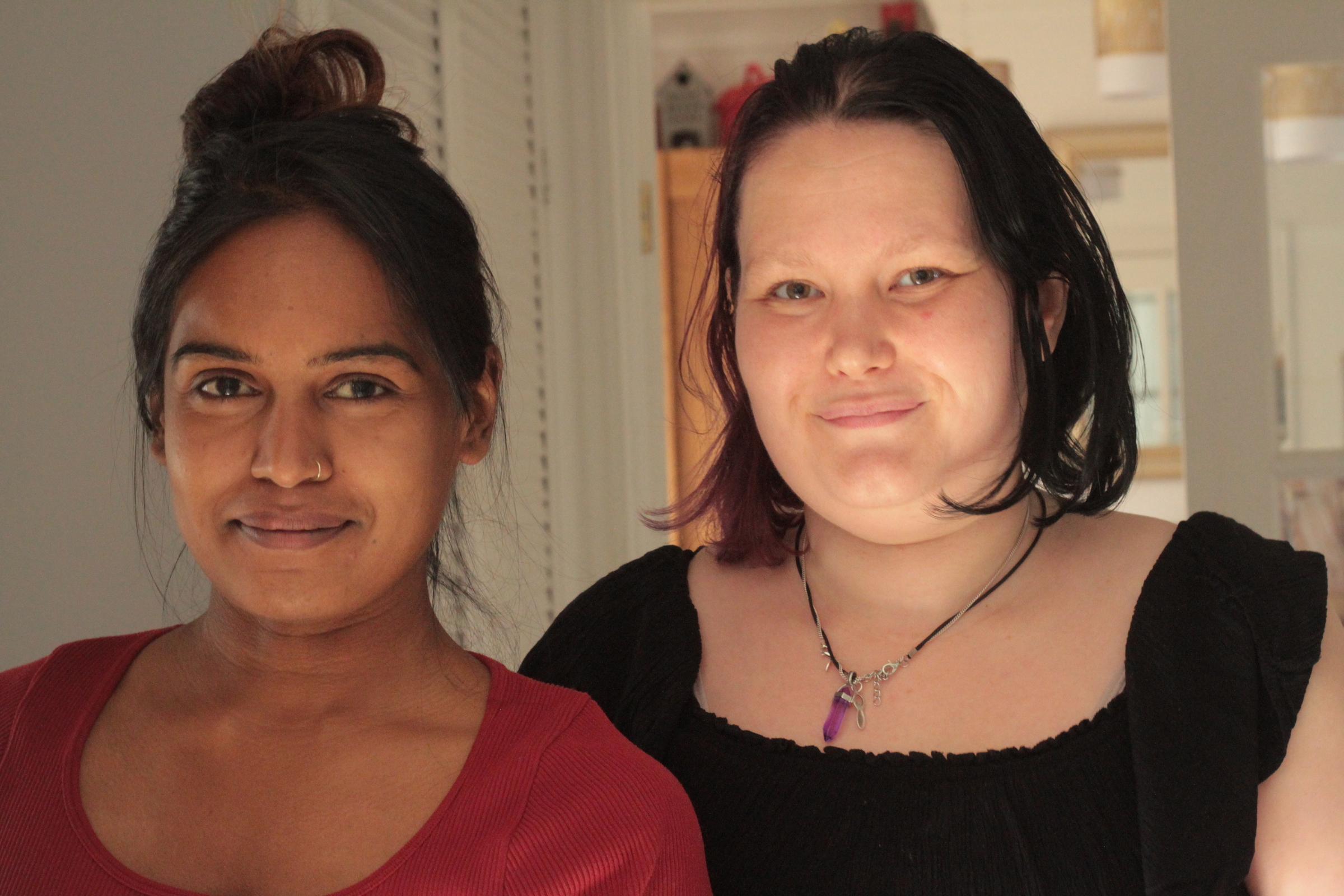 Clare with one of her Shared Lives carers.